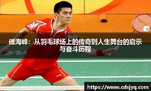 傅海峰：从羽毛球场上的传奇到人生舞台的启示与奋斗历程